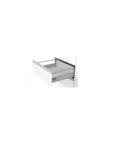 Conjunto muebles de cocina LUNA gris polvo/blanco 250 cm
