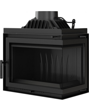 Inserto para chimenea SMART MS 8 BS cristal en el lado izquierdo