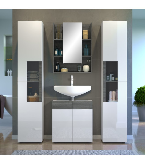 Conjunto muebles de baño BUENO, blanco