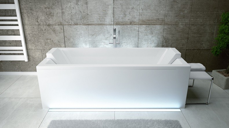 Vasca da bagno EMILIA 170x75 cm / 180x80 cm