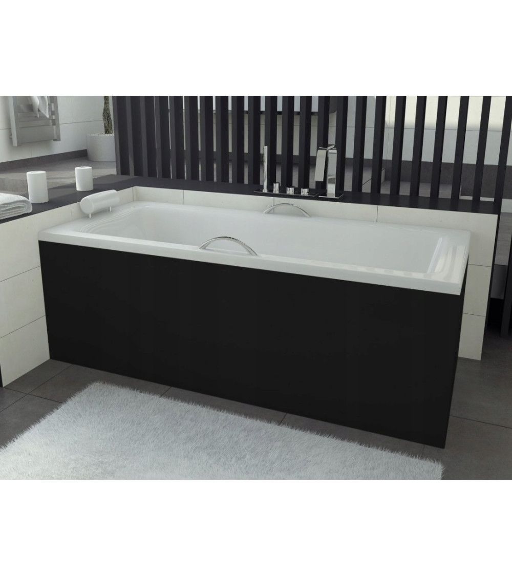 Baignoire VENETO avec tablier noir