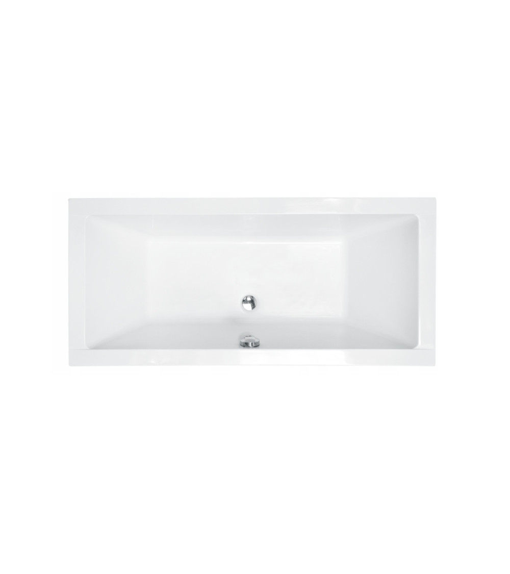 Baignoire QUADRO avec tablier noir
