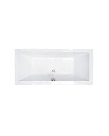 Bañera QUADRO con delantal negro