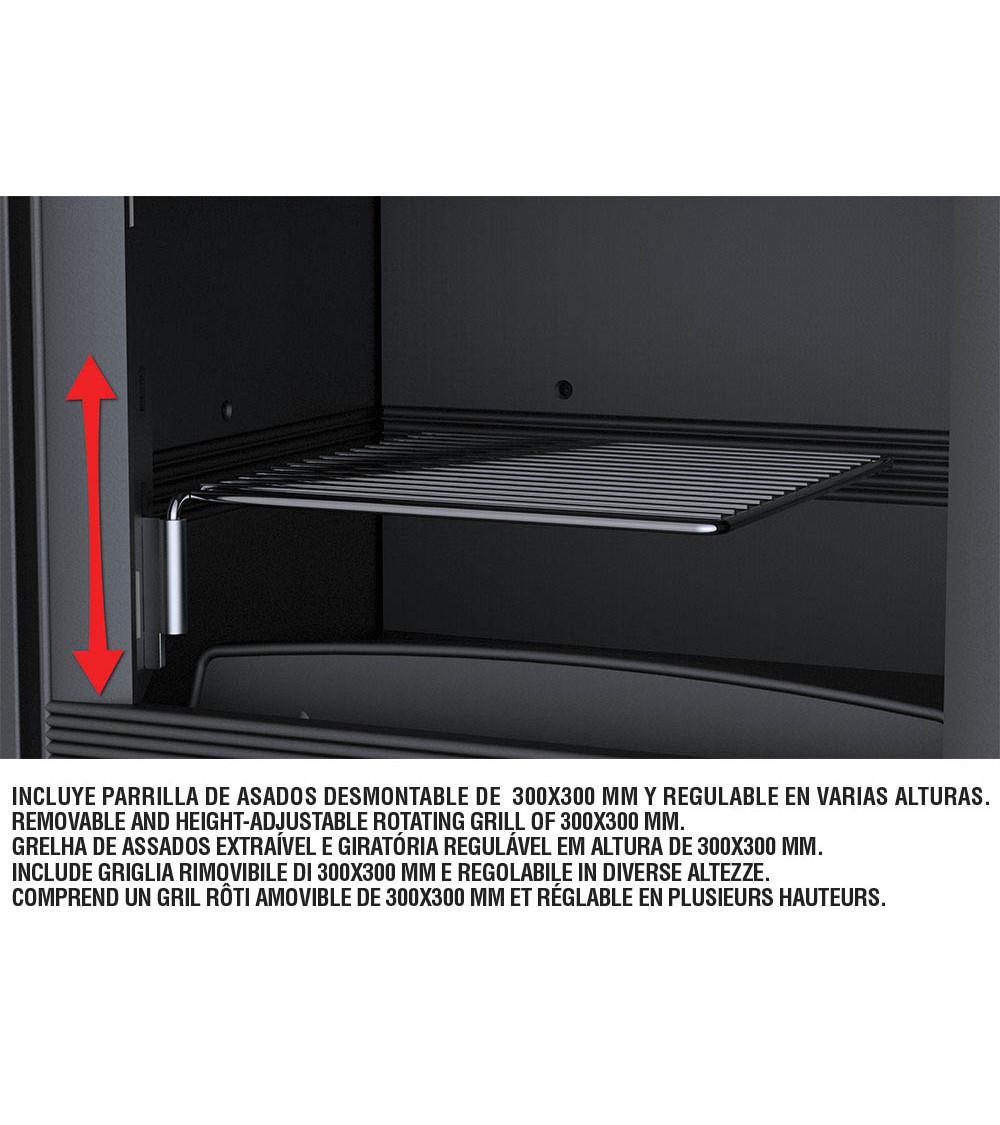 Insert cheminée à bois Paris 70 vision - 11kw