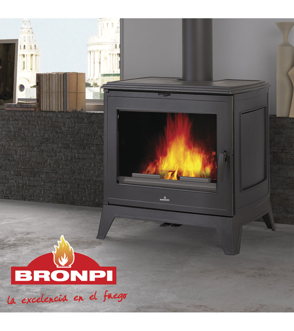 Poêle à bois en fonte DERBY - 14.3kw