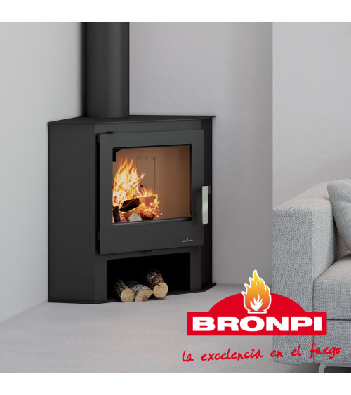 Poêle à bois en fonte LERMA - 9kw