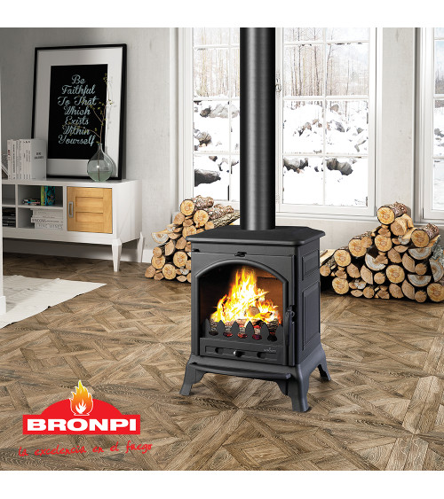 Poêle à bois en fonte ORDESA - 9kw
