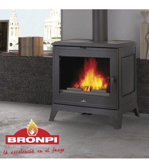 Poêle à bois en fonte PRESTON - 14.3kw