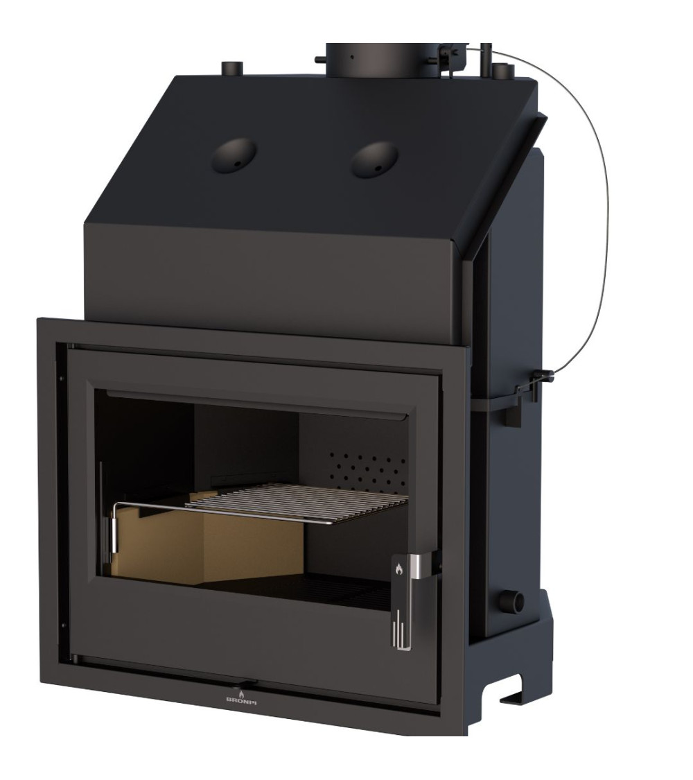 Insert cheminée à bois TECNO-HYDRO - 21kw