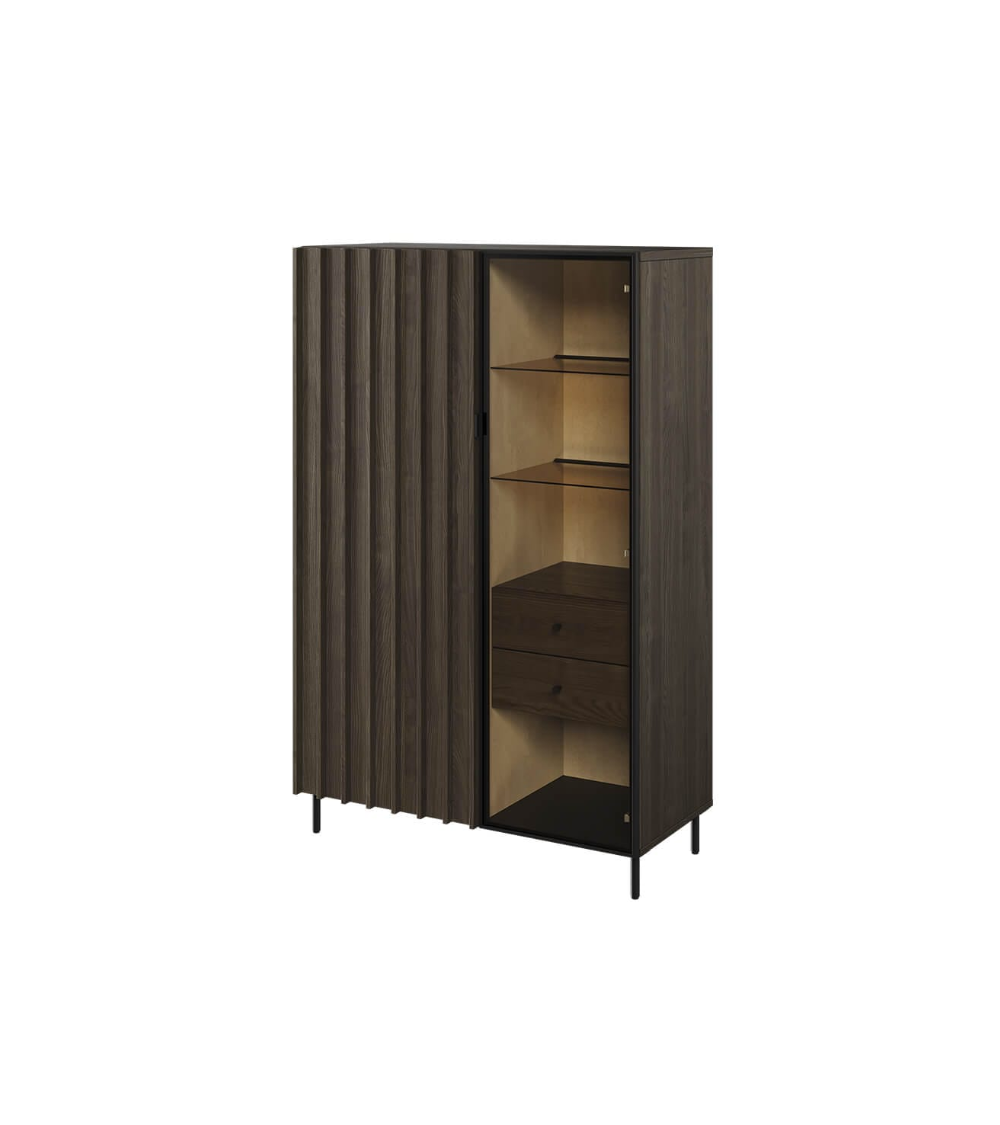 Vitrine Piémonte avec vitre - 92cm