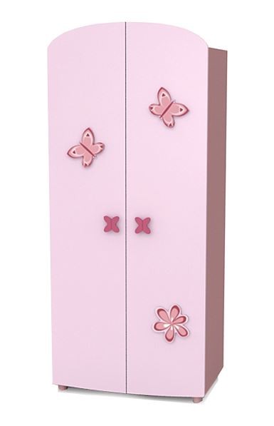Armoire 2 portes LILLY ROSE