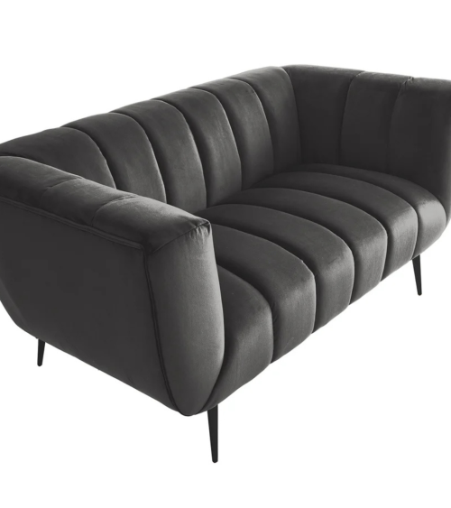 Canapé NOBLESSE gris - 165 cm