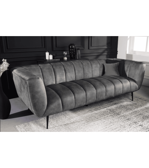 Divano NOBLESSE grigio - 225 cm