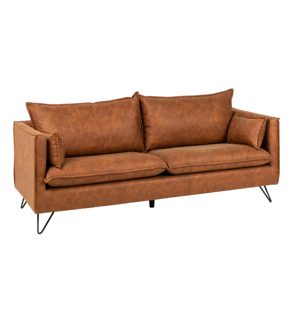 Canapé ROCCO 194 cm marron antique