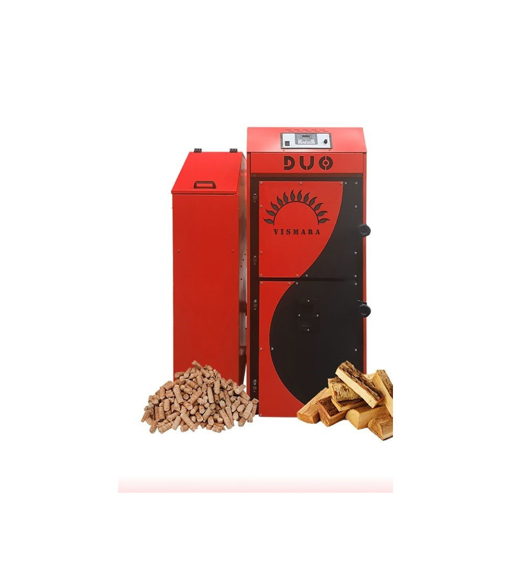 Caldera pellet y leña MULTIMAX 32 KW
