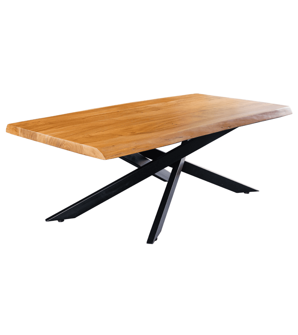 Table basse MAMMUT en bois d'acacia 110 cm