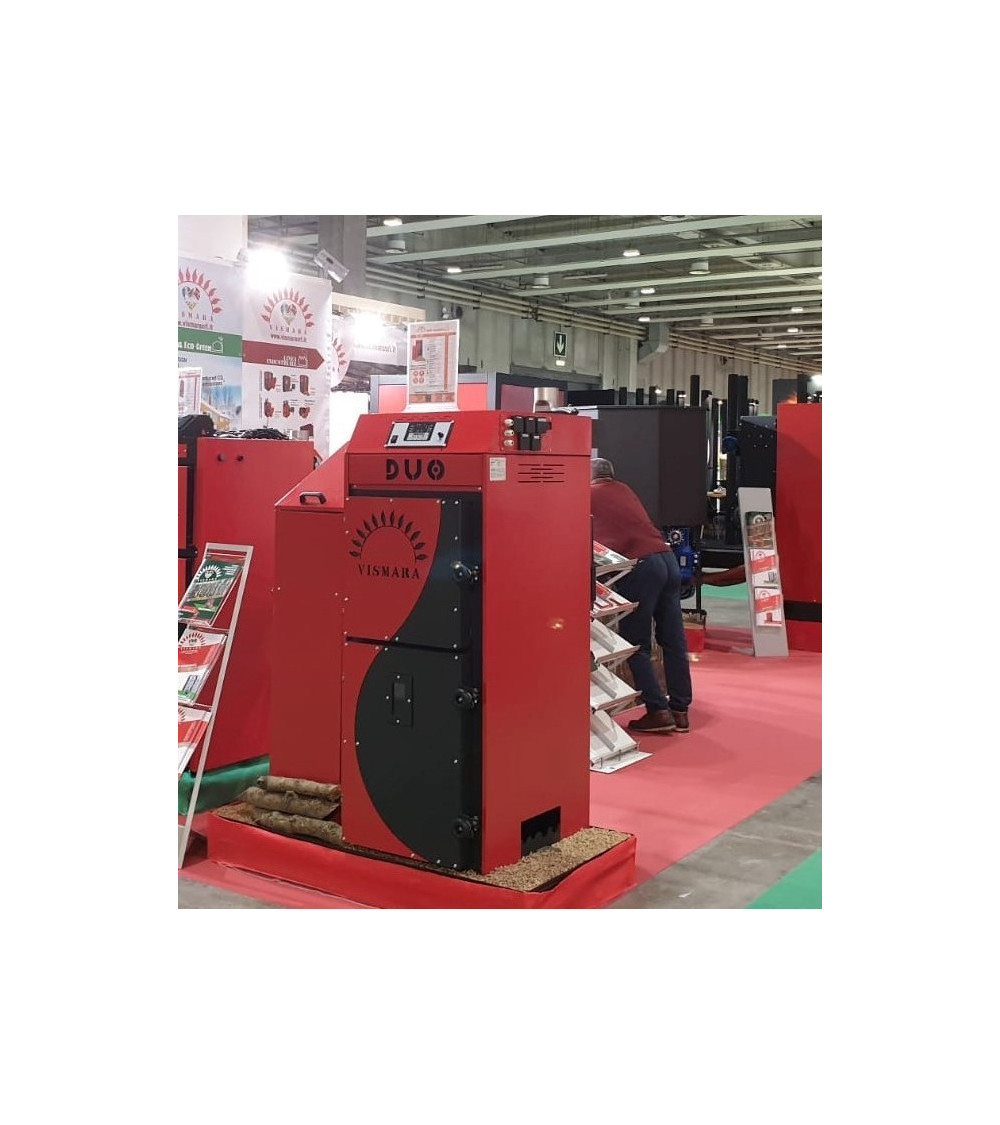 Chaudière Bois et Granulés DUO CALDEIA 34 KW