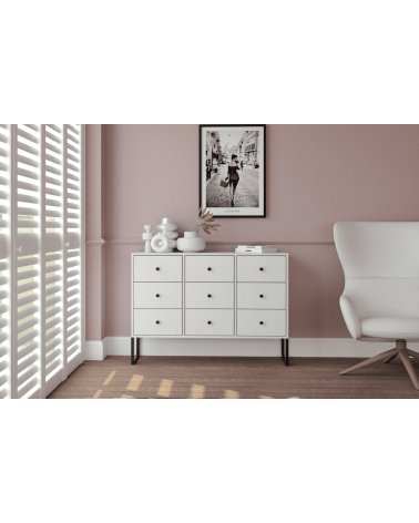 Buffet LINEA 2 portes - blanc