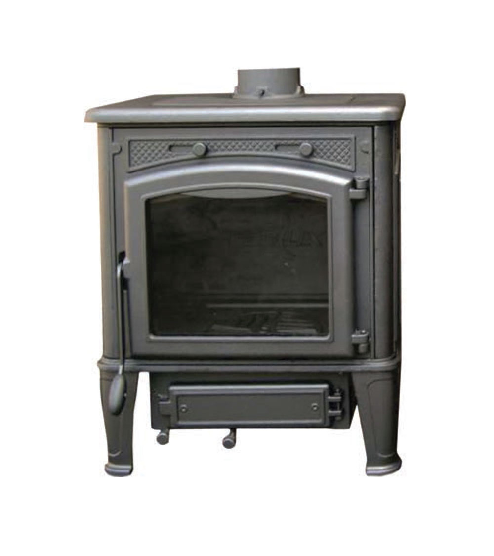 Poêle à bois L-ornament short avec clapet