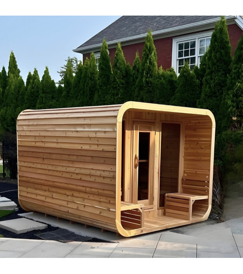 Sauna Ezrielle - red cedar...