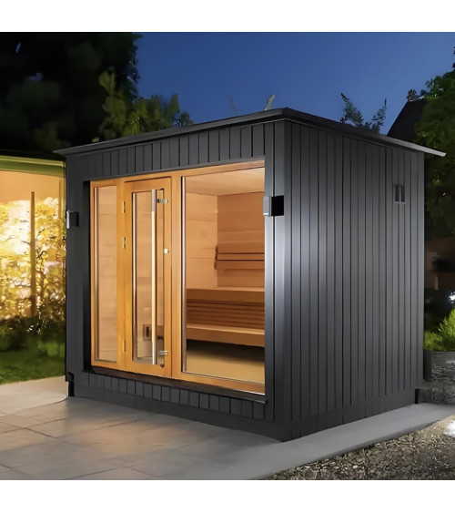 Sauna Ysaline - red cedar...