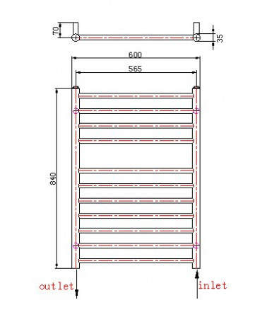 Radiateur eau chaude Paphos