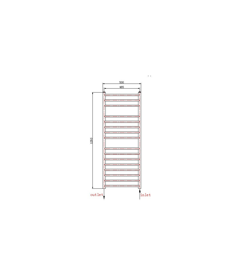 Radiatuer agua caliente Milia