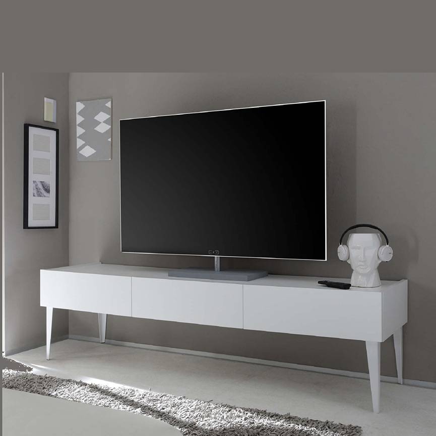 Meuble TV REX blanc 184cm