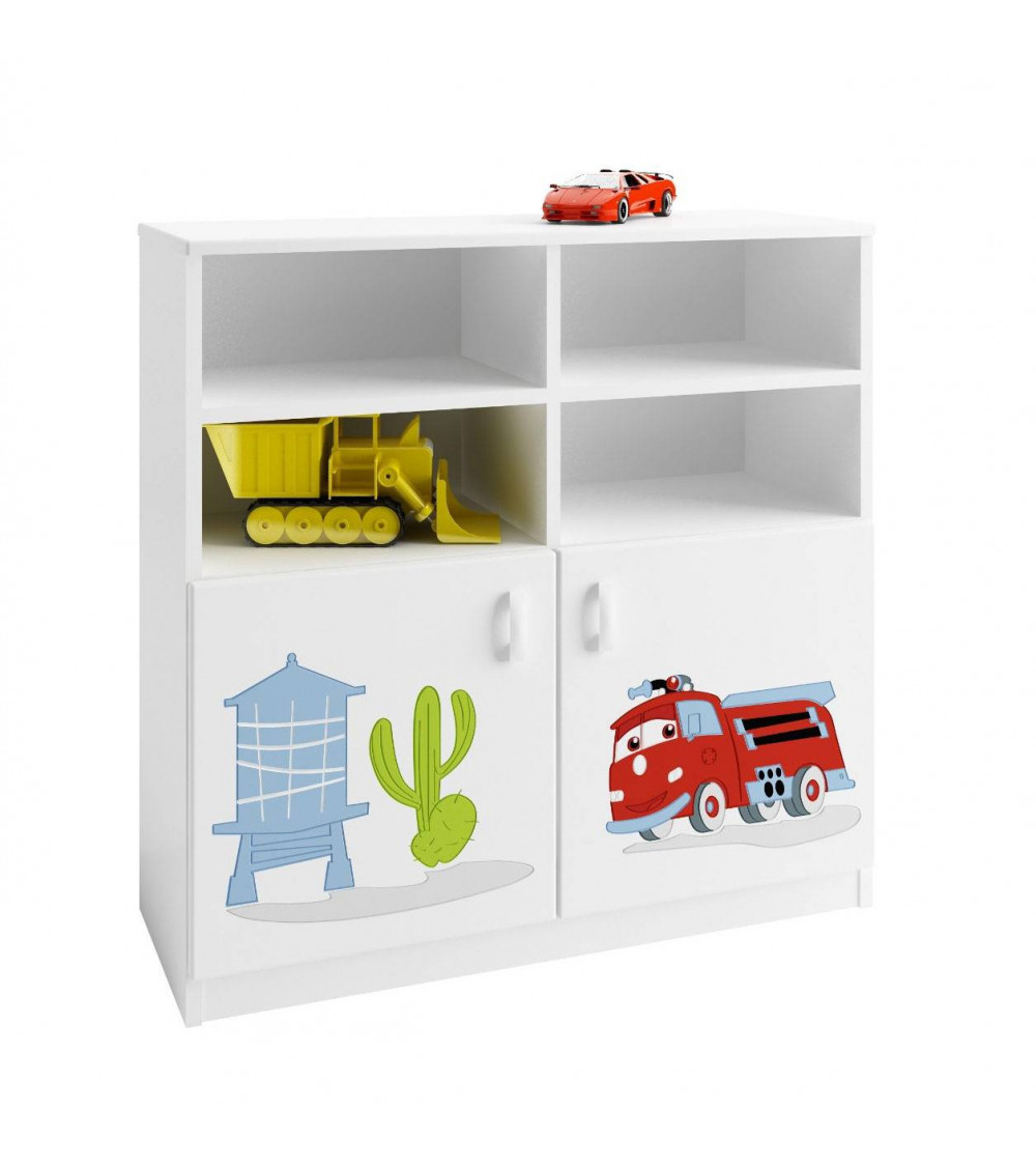 CARS Bookcase 90 cm Azura Home Design