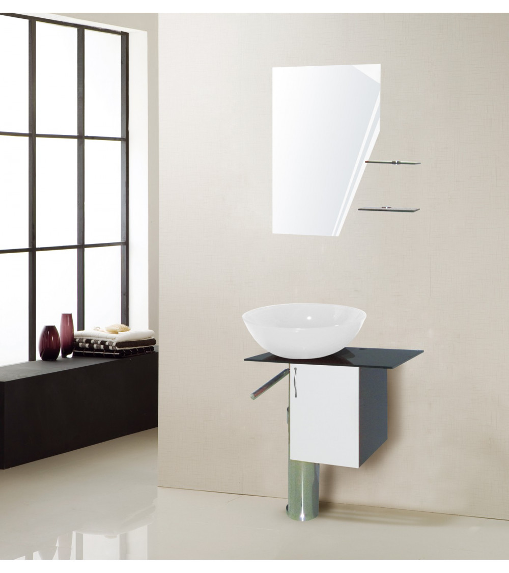 Ensemble de salle de bain MANRESA, blanc Ensemble de salle de bain MANRESA, blanc