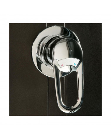 Combiné baignoire-douche TAVOLA 151*86*215 cm