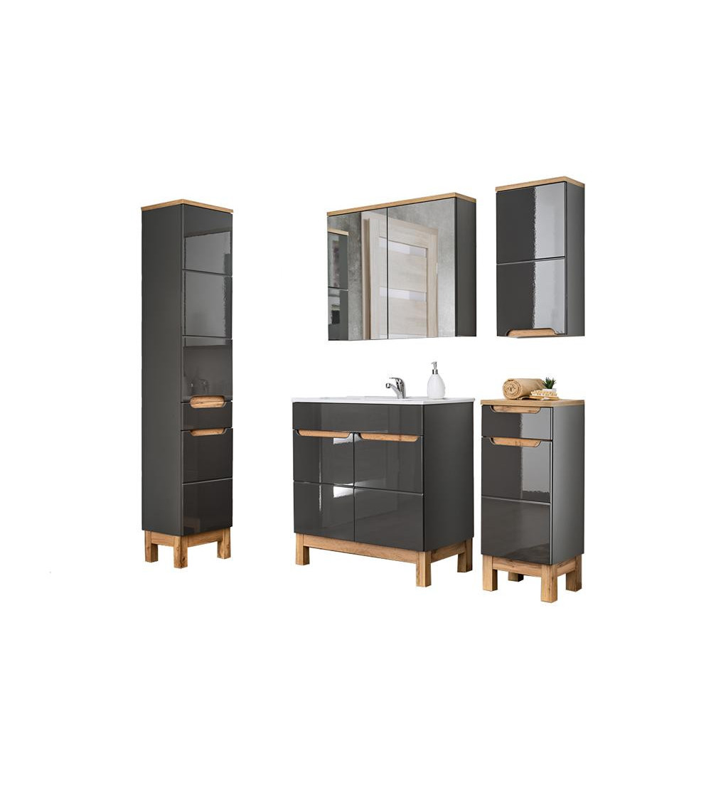 Meuble salle de bain BUENO Noir