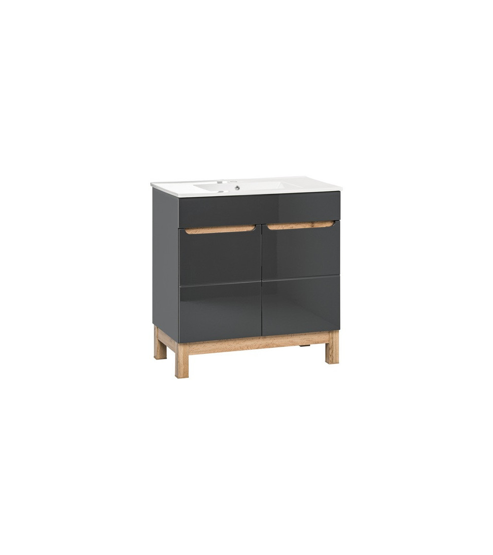 Meuble salle de bain BUENO Noir