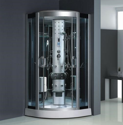 Cabina de ducha Aquasystem 90-90-223 cm hidromasaje - cabina de