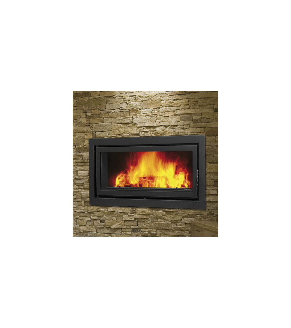 Inserto para chimenea de leña con turbina 21 kW BARACOA