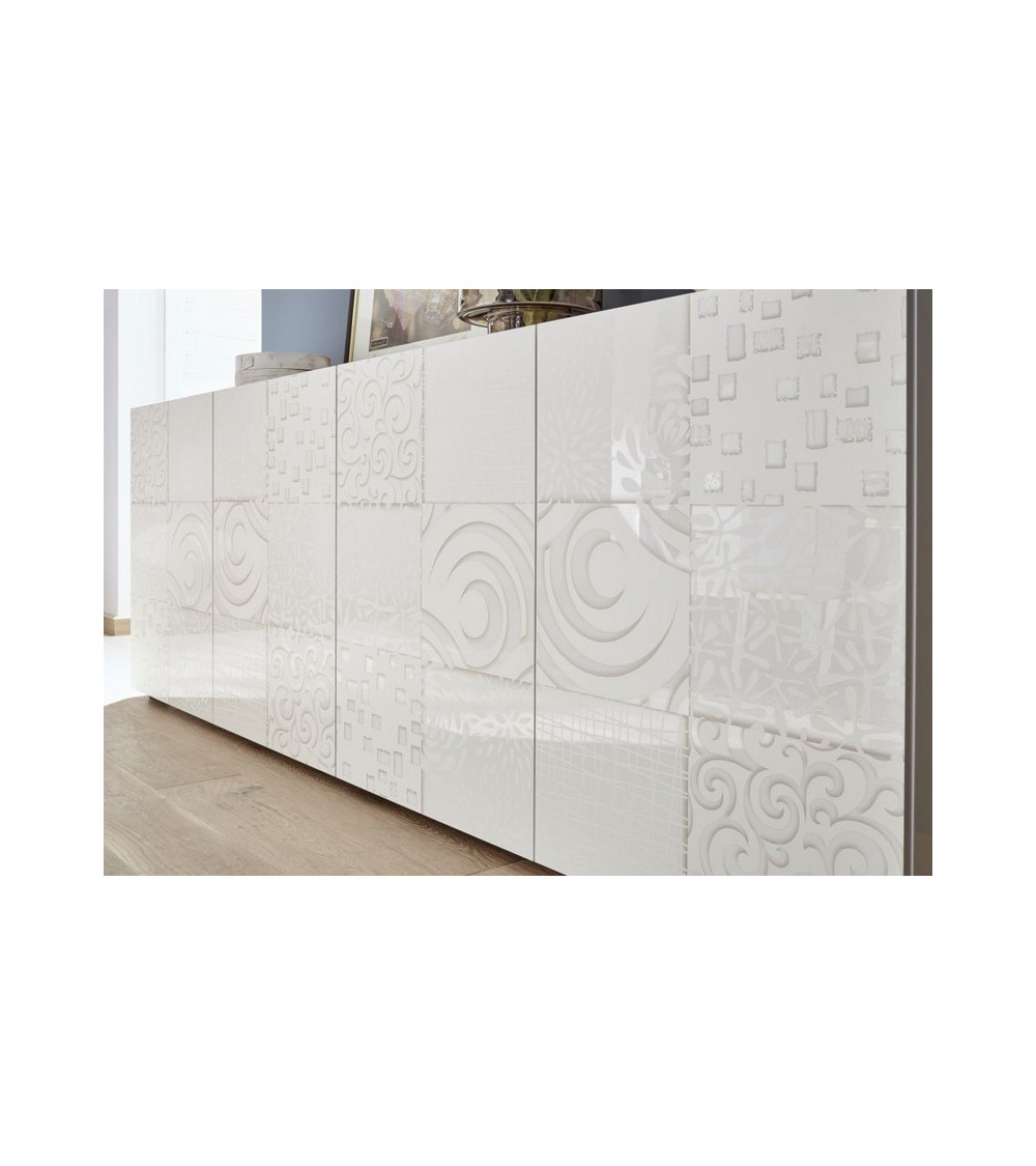 Buffet 3 portes MIREL Blanc Buffet 3 portes MIREL Blanc
