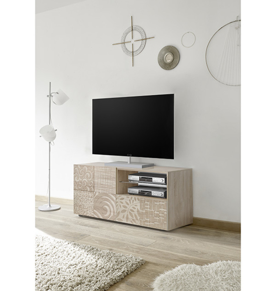 Mueble TV DAMA oxido 122 cm