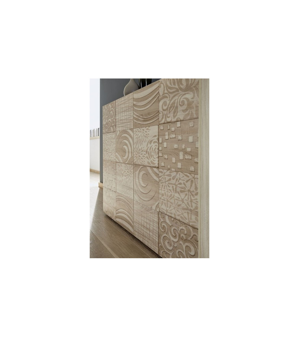 Buffet haut MIREL 2 portes en chêne Buffet haut MIREL 2 portes en chêne