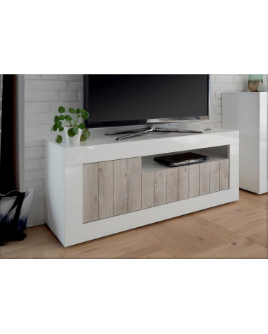 Meuble tv 3 portes SAMANTHA 138x56 cm 