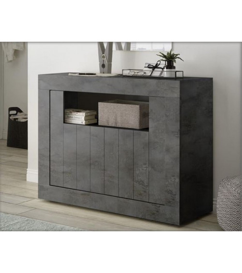 Buffet 2 portes SAMANTHA 110x86 anthracite