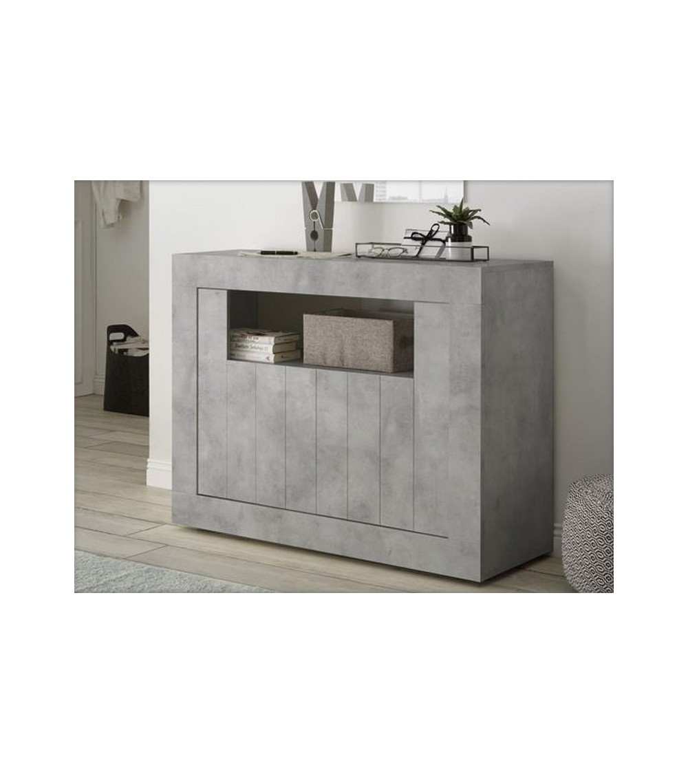 Buffet 2 portes SAMANTHA 110x86 béton