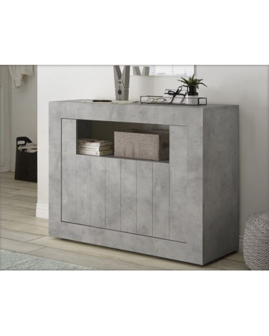 Buffet 2 portes SAMANTHA 110x86 béton