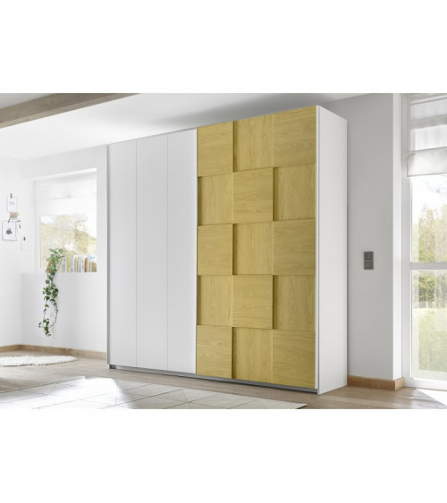 Armoire SATORI jaune 179 x 205 x 57 cm