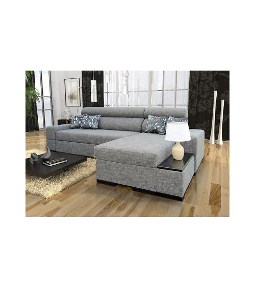 Canapé d'angle convertible OVEKA 260 x 170 cm