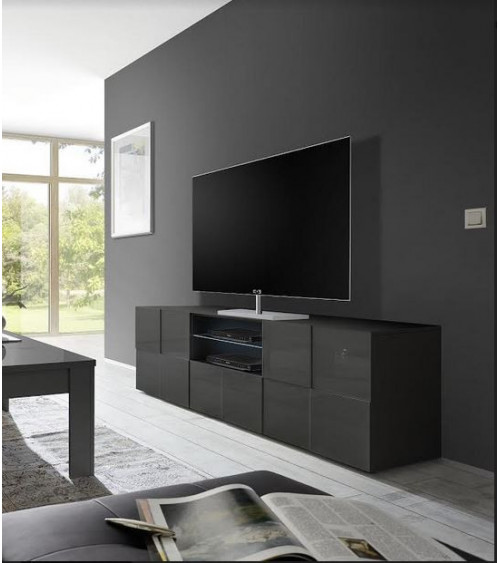 Meuble TV DAMA GRIS 121cm