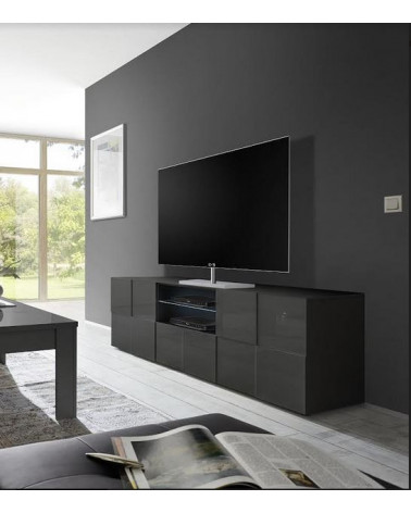 Meuble TV DAMA GRIS 121cm