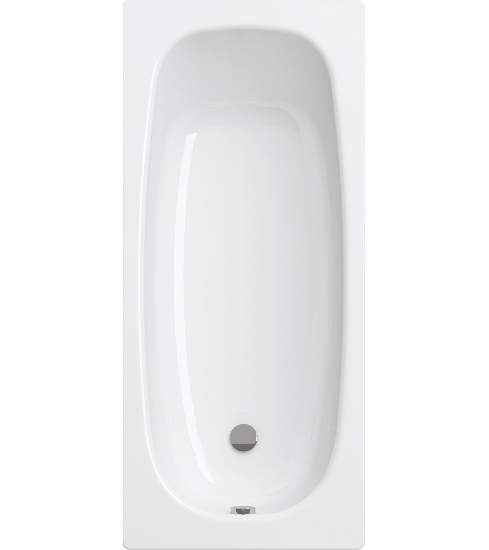 Baignoire AVIZORIA en acier émaillé 140/150/160/170 x75 cm