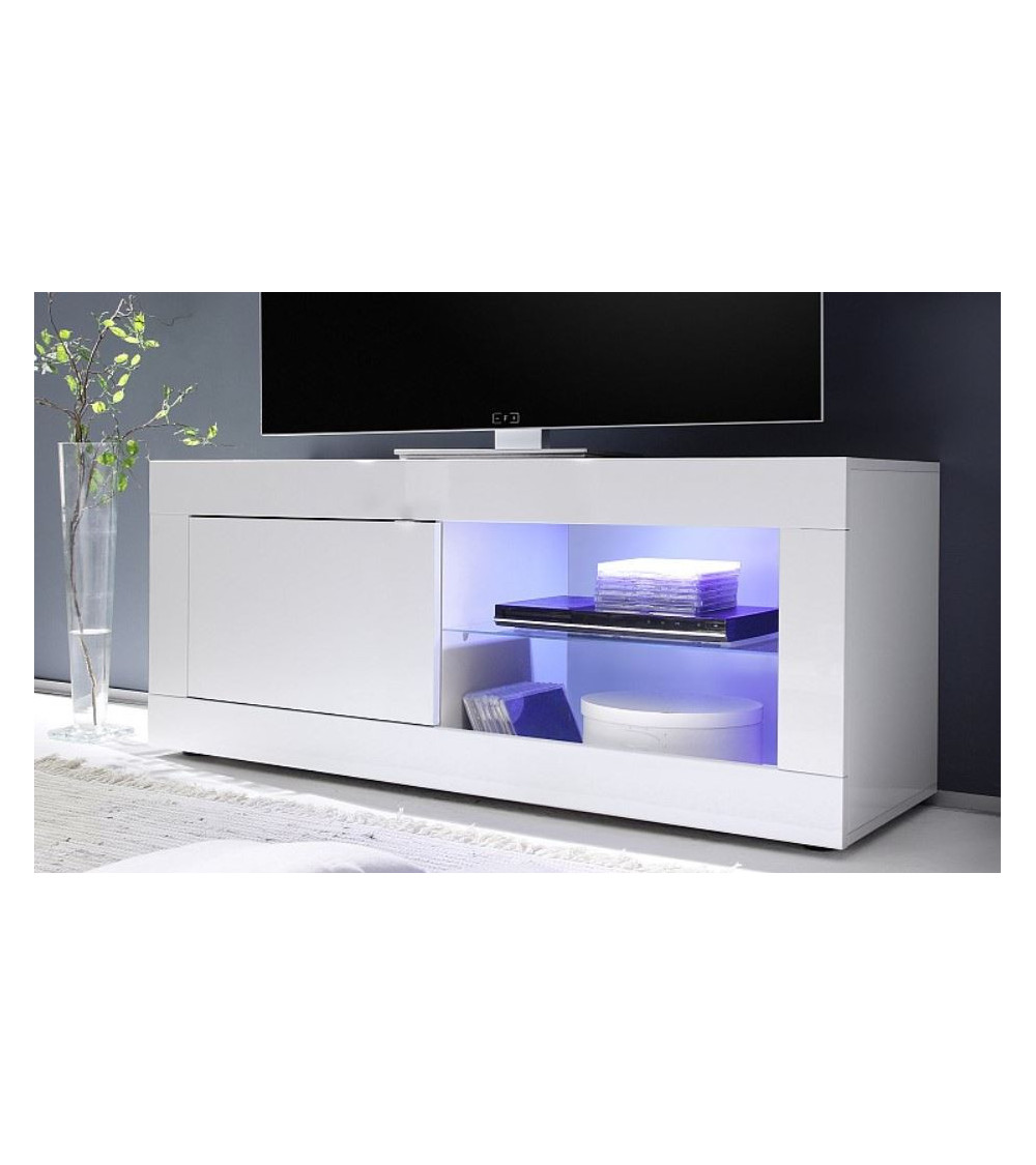 Mueble TV BASIC 140 cm blanco