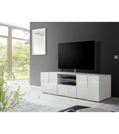 Meuble TV DAMA GRIS 121cm