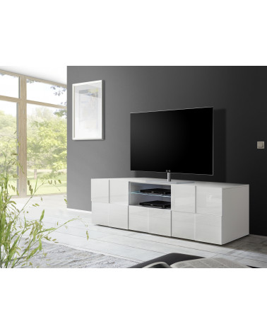 Meuble TV DAMA GRIS 121cm